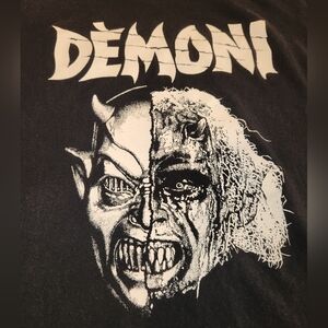 💀DÈMONI (DEMONS) MOVIE SHIRT - DARIO ARGENTO - MENS SIZE 2XL